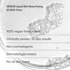 GENIUS Liquid Skin Resurfacing 2% BHA Toner