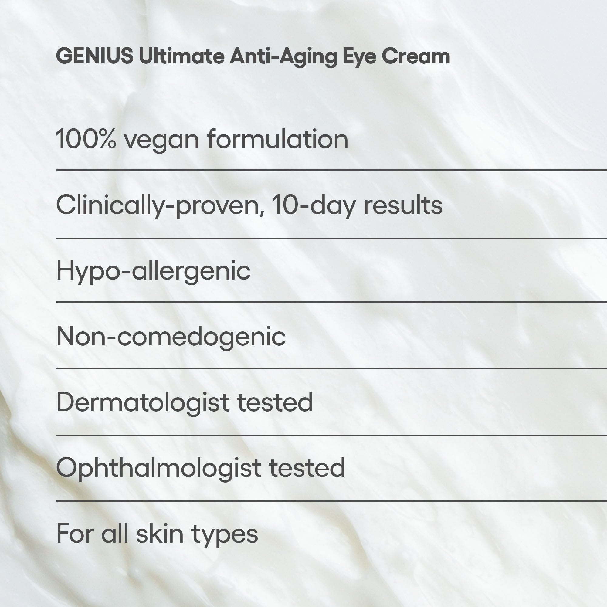 GENIUS Ultimate Anti-Aging Eye Cream