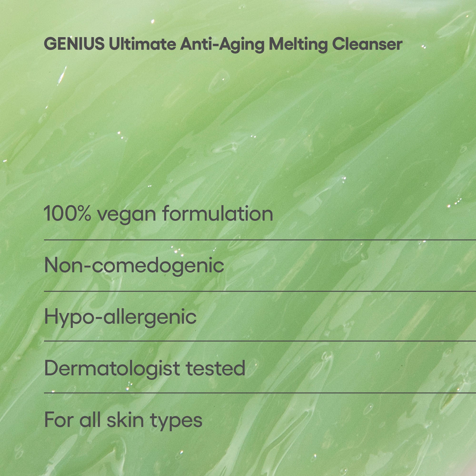GENIUS Ultimate Anti-Aging Melting Cleanser