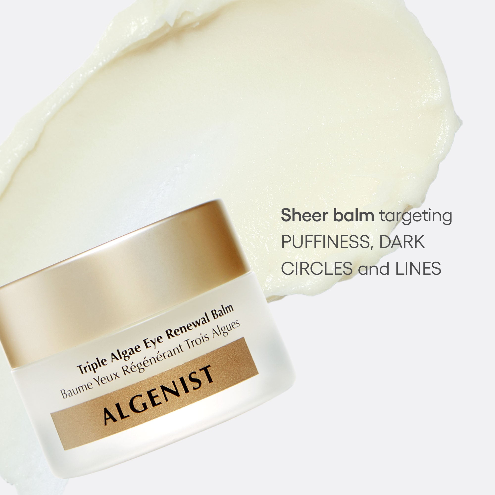 Triple Algae Eye Renewal Balm – Reduce Dark Circles & Puffiness