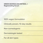 GREEN MICROALGAE RETINOL + Regenerating Serum