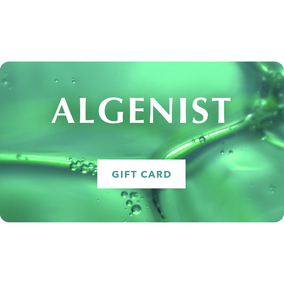 Algenist gift card